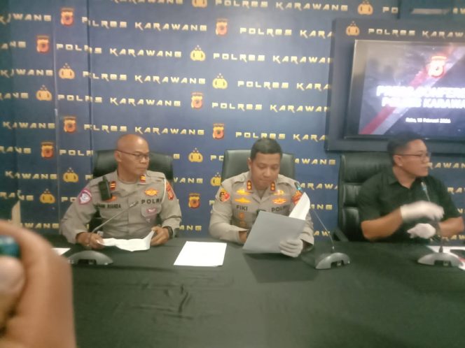 
					Polres Karawang Gelar Konferensi Pers Terkait Kecelakaan Maut Truk Kontainer