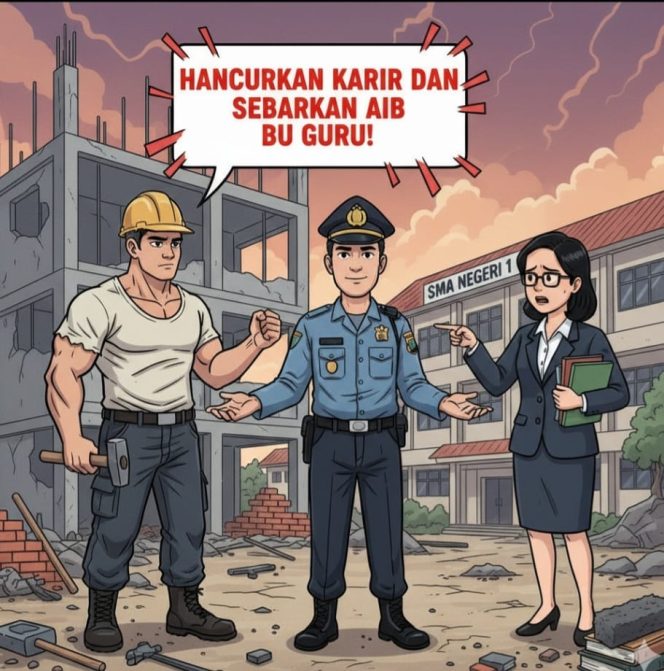 
					Pacaran 5 Tahun Mokondo, Diputuskan Tak Mau Lalu Ngancam Hancurkan Karir Dan Unggah Ujaran Kebencian di Medsos, Guru SLTA di Palangka Raya Curhat ke Cak Sam Polda Kalteng, Oknum Kuli Bangunan Dibina Dan Dimediasi di MALAPI