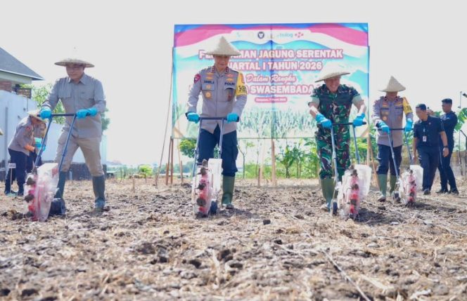 
					Dukung Program Swasembada Pangan Tahun 2026, Polda Bali Tanam Jagung Serentak