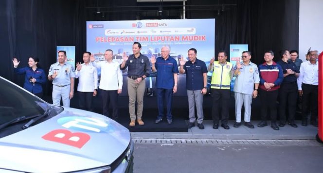 
					Jasa Raharja Hadiri Pelepasan Tim Liputan Mudik B-Universe 2026, Dukung Informasi Publik yang Akurat dan Keselamatan Berkendara selama Idulfitri 2026