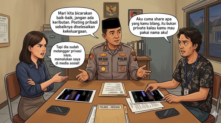 Mantan Pacar Unggah Tangkapan Layar Chat Pribadi Ibunya di Medsos, Karyawati di Palangka Raya Curhat ke Cak Sam Polda Kalteng, Oknum MC Diskotik Dibina Dan Dimediasi