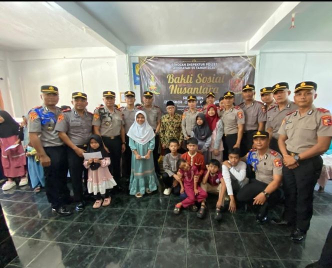 
					Siswa SIP Angkatan 55 T.A 2026 Polda Bali Gelar Bakti Sosial di Panti Asuhan Muslimin Sukabumi