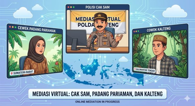 
					Akhiri Hubungan Pacaran Online Lalu Diancam Rekaman VCS Disebarkan Dan Diperas, Gadis Sumatera Barat Curhat Virtual ke Cak Sam Polda Kalteng, Oknum Karyawan Perkebunan Sawit di Kotim Dibina Dan Dimediasi Virtual