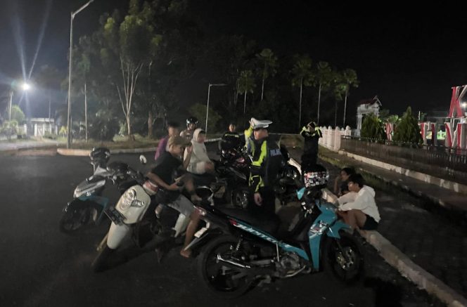 
					Satuan Lalu Lintas Polres Murung Cegah Aksi Balapan Liar Di Speutaran Kota Puruk Cahu