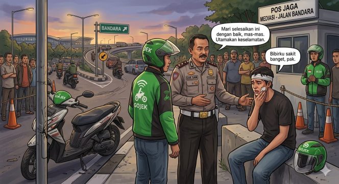 
					Kecelakaan Tunggal Saat Bawa Penumpang Dan Biayai Pengobatan Sampai Sembuh Tapi Masih Diminta Kompensasi Rp 2 Juta, Driver Ojol di Palangka Raya Curhat ke Cak Sam Polda Kalteng Lalu Dimediasi Berakhir Damai