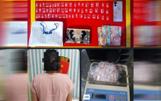 
					Polisi Tangkap Perempuan di Kapuas Tengah, Sita 57 Paket Sabu