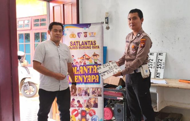 
					Polantas Menyapa, Samsat Murung Raya Maksimal Layanan Pajak dan Plat Kendaraan Bermotor