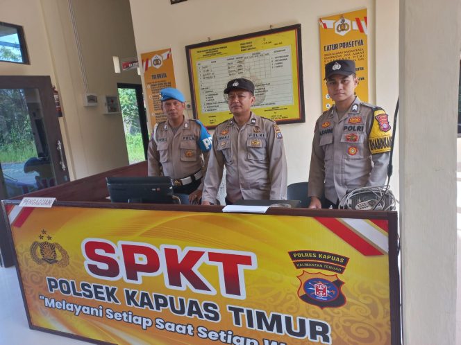 
					POLSEK KAPUAS TIMUR RUTIN LAKSANAKAN SIAGA PENJAGAAN MAKO, CEGAH ANCAMAN MAUPUN GANGGUAN KAMTIBMAS
