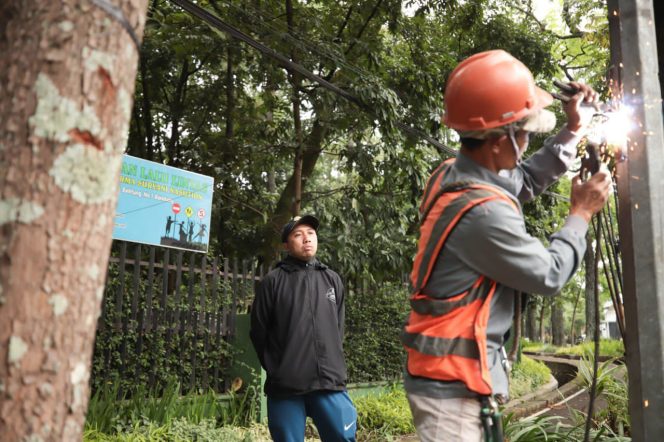 
					Dishub Percepat Penerangan Kawasan Taman Lalu Lintas, Warga Sambut Positif