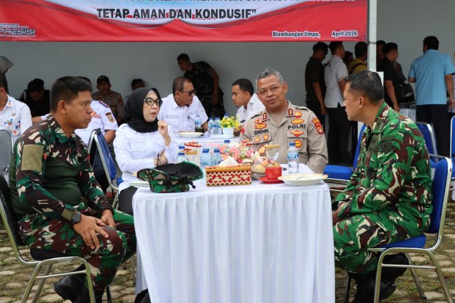 
					Jaga Kamtibmas Kondusif, Polres Way Kanan Gelar Coffee Morning Bersama Forkopimda