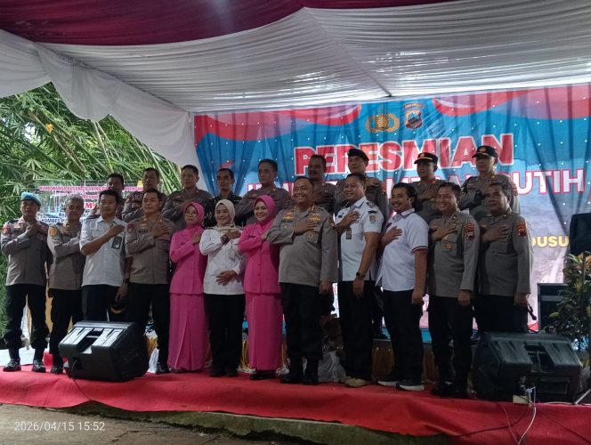 
					Sinergi Polri dan Pemerintah, Jembatan Merah Putih Gandrungmangu Resmi Beroperasi