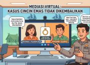 5 Tahun Cincin Emas Dipinjam Abang Mantan Pacar Belum Dikembalikan, Karyawati Perusahaan di Palangka Raya Curhat Ke Cak Sam, Oknum Karyawan Perusahaan di Sulawesi Dibina Dan Dimediasi Virtual
