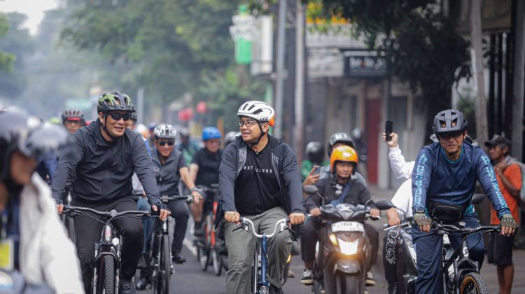 Gowes ke Kantor, Forkopimda Gaungkan Budaya Kerja Sehat dan Efisiensi