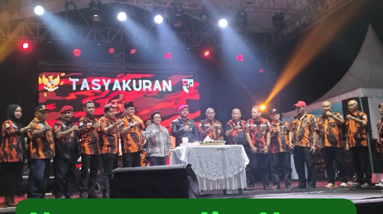 Penuh Khidmat, Plt. Bupati Cilacap Ammy Amalia Hadiri Tasyakuran Muscablub Pemuda Pancasila