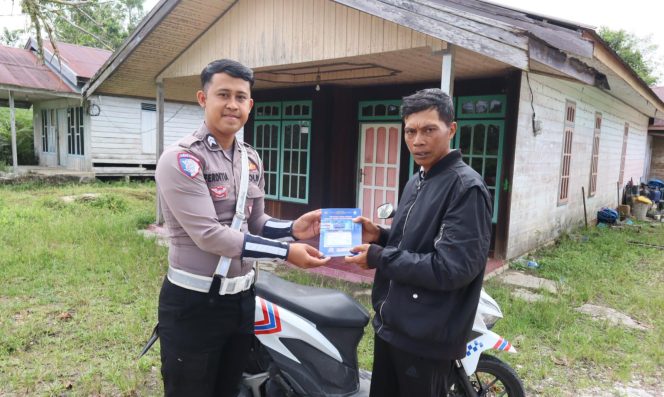 
					SIM Delivery, Inovasi Satlantas Polres Murung Raya Berikan Layanan ke Pemohon