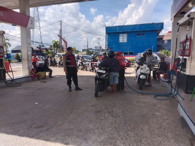 
					Patroli Presisi Sat Samapta Polres Kapuas Pantau SPBU, Pastikan Kamtibmas Tetap Kondusif