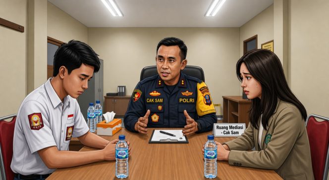 
					Renggut Kegadisan Dengan Janji Bertanggungjawab Dan Mokondo, Mahasiswi di Palangka Raya Curhat ke Cak Sam Polda Kalteng, Oknum Ketua OSIS SMK di Palangka Raya Dibina Dan Dimediasi