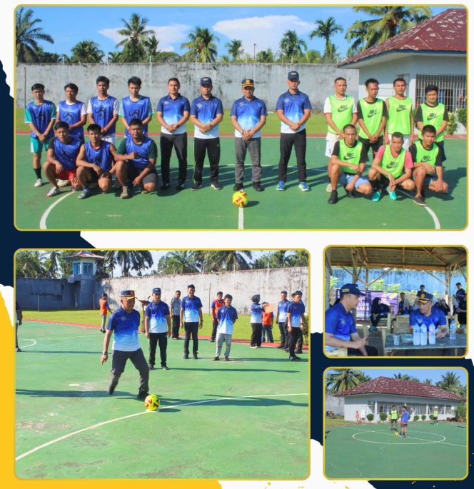 
					KARUTAN MANNA SAKSIKAN LAGA PERDANA TOURNAMENT FUTSAL HBP KE-62, BLOK A UNGGUL 2-1 ATAS BLOK B