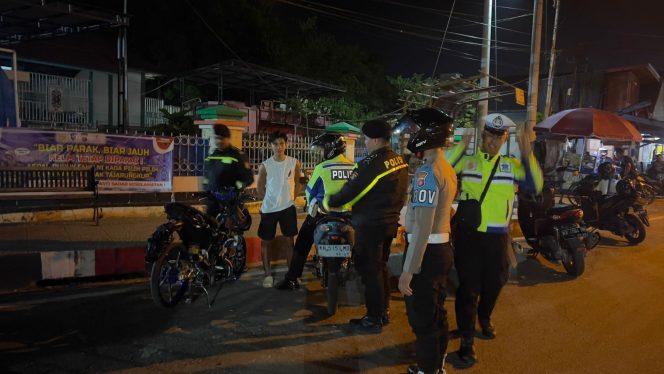 
					Polres Murung Raya Patroli Rutin Di Kawasan Rawan Balap Liar