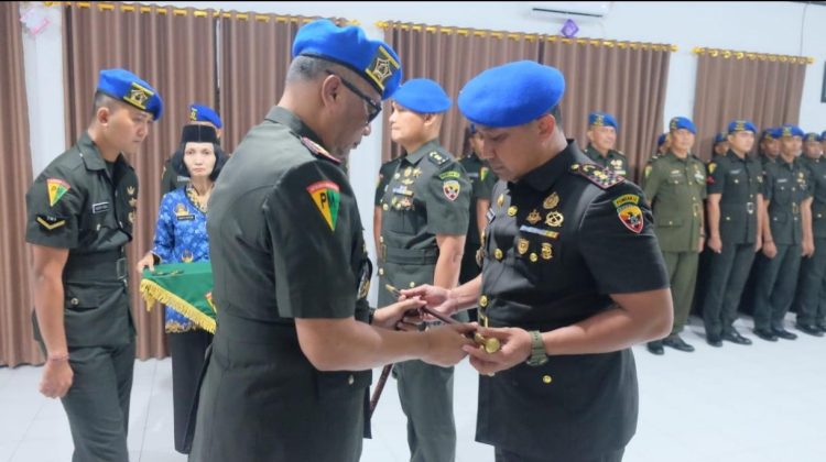 Letkol Cpm I Gusti N.B. Chrisna Putra, S.H. resmi jabat Dandenpom IX/2 Mataram