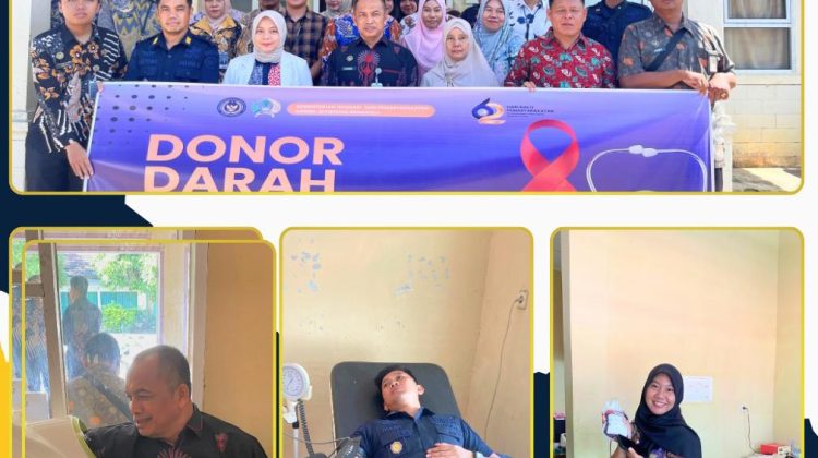 Rutan Manna Laksanakan Donor Darah, Wujud Nyata Bakti Pemasyarakatan HBP Ke-62