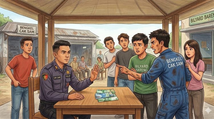 Dituduh Mencuri Uang Rp 50 Ribu, Handphone Ditahan, Data Pribadi Disebarkan Dan Dikatai Boti, Karyawan Rumah Bilyard di Palangka Raya Curhat ke Cak Sam Polda Kalteng, Oknum Karyawan Bengkel Dibina Dan Dimediasi