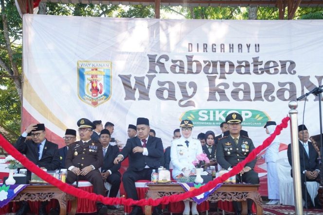 
					HUT ke-27 Way Kanan: Bupati Ayu Asalasiyah Tekankan Sinkronisasi dan Kolaborasi Pembangunan