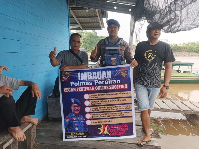 
					Jaga Keamanan Perairan, Satpolairud Polres Barito Utara Intensifkan Sambang Polmas di Sepanjang DAS Barito