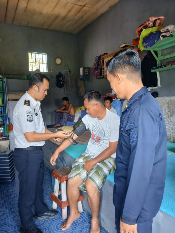 
					Rutan Manna Jemput Bola: Kesehatan WBP Dipantau, Hasilnya 100% Sehat