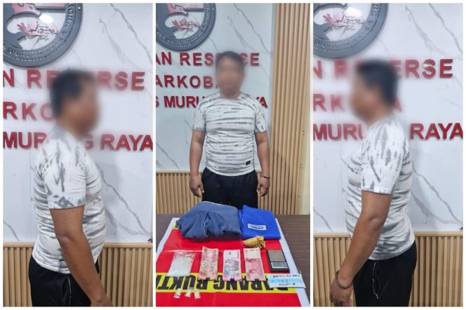 
					Satresnarkoba Polres Murung Raya Berhasil Gagalkan Peredaran 47, 48 Gram Sabu