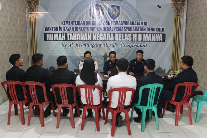 
					Perkuat Kinerja Organisasi, Rutan Manna Gelar Rapat Internal Bahas Langkah Strategis