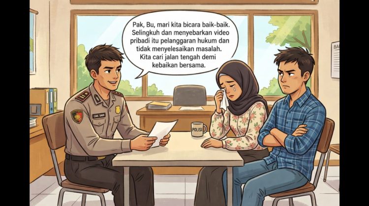 Diselingkuhi Dan Tidak Dinafkahi Lalu Minta Cerai Kemudian Diancam Video HS Disebarkan, Karyawati Hotel Berbintang di Palangka Raya Curhat ke Cak Sam Polda Kalteng, Oknum Karyawan Hotel Dibina Dan Dimediasi