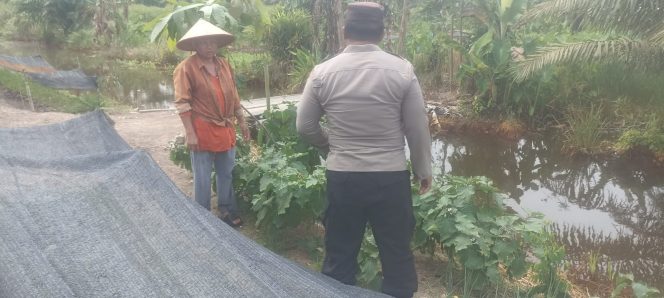 
					Polsek Basarang Dukung Ketahanan Pangan Untuk Program Makan Bergizi