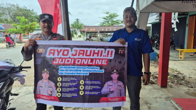 
					Jaga Moral Bangsa, Langkah Proaktif Polsek Rungan Sambangi Warga Jakatan Raya