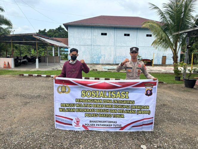 
					**Bangun Budaya Anti Korupsi, Polsek Patangkep Tutui Sosialisasikan Zona Integritas ke Warga Desa Bentot**