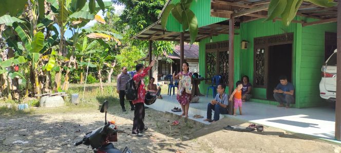 
					**Bhabinkamtibmas Desa Rodok Polsek Dusun Tengah Tingkatkan Keamanan dan Kerukunan Warga**