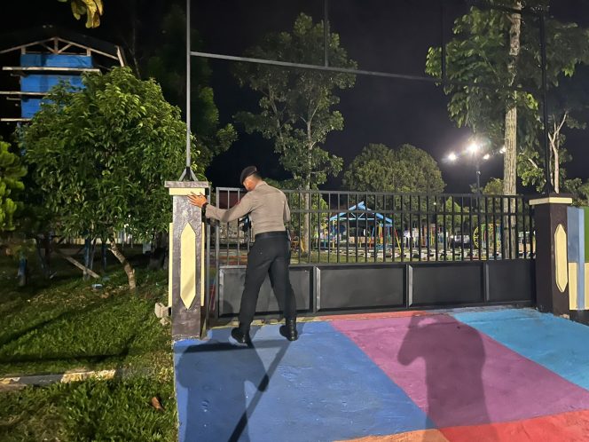 
					Satsamapta Polres Bartim Patroli Mako Sasar TK Bhayangkari