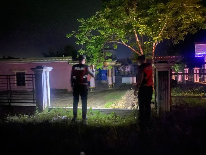 
					Bangunan kosong jadi sasaran patroli, Satsamapta Bartim cegah potensi kejahatan