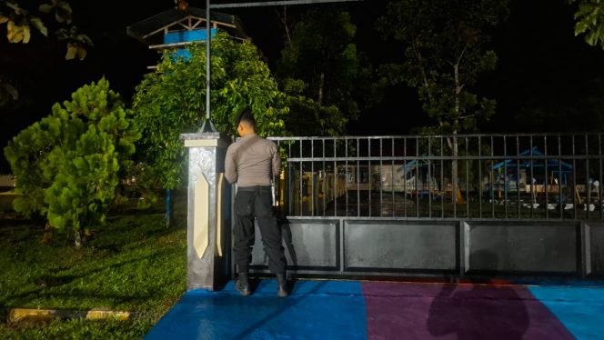 
					Satsamapta Polres Bartim Patroli Mako Sasar TK Bhayangkari