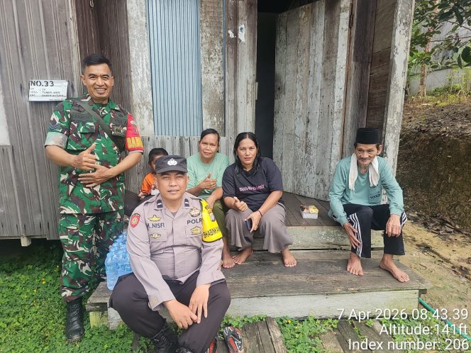 
					**Sinergi TNI-Polri di Turan Amis, Bhabinkamtibmas dan Babinsa Kompak Jaga Kamtibmas**