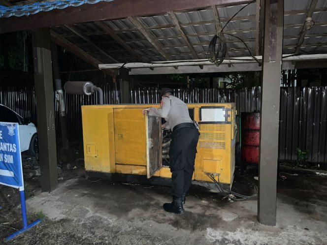 
					Satsamapta Polres Bartim Lakukan Patroli Mako di Penyimpanan BBM