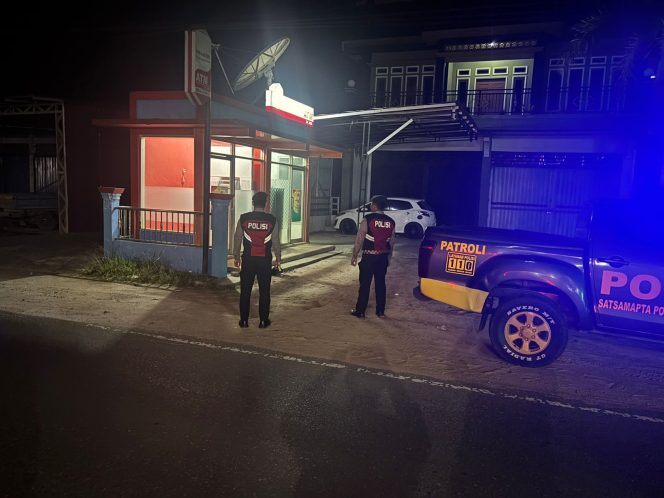 
					Satsamapta Tingkatkan Pengawasan Bilik ATM Lewat Patroli Dini Hari