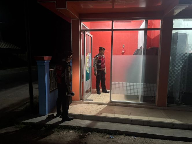 
					Satsamapta Laksanakan Observasi Dini Hari di Area Bilik ATM