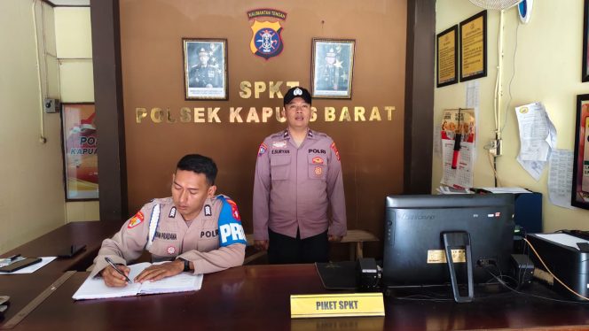 
					Tingkatkan Kewaspadaan, Personel Polsek Kapuas Barat Laksanakan Siaga Mako Ketat