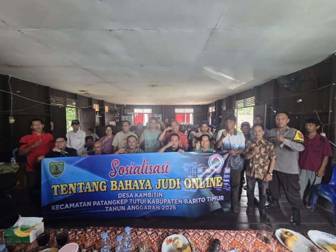 
					**Cegah Generasi Muda Terjerumus, Bhabinkamtibmas Desa Kambitin Hadiri Sosialisasi Bahaya Judi Online**