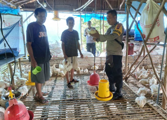 
					Polsek Kapuas Barat Dorong Ketahanan Pangan Lewat Pemanfaatan Pekarangan