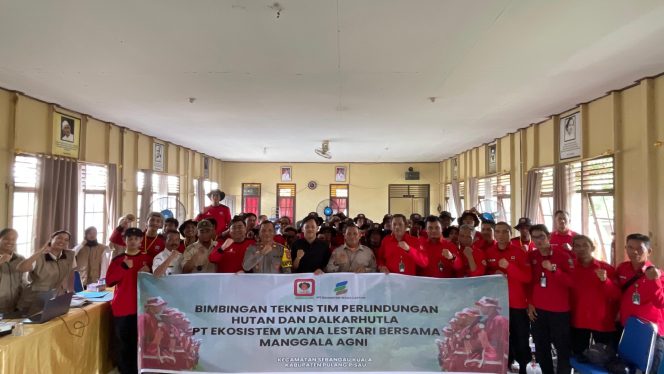 
					Perkuat Mitigasi Karhutla, PT Ekosistem Wana Lestari dan Manggala Agni Gelar Bintek di Sebangau Kuala