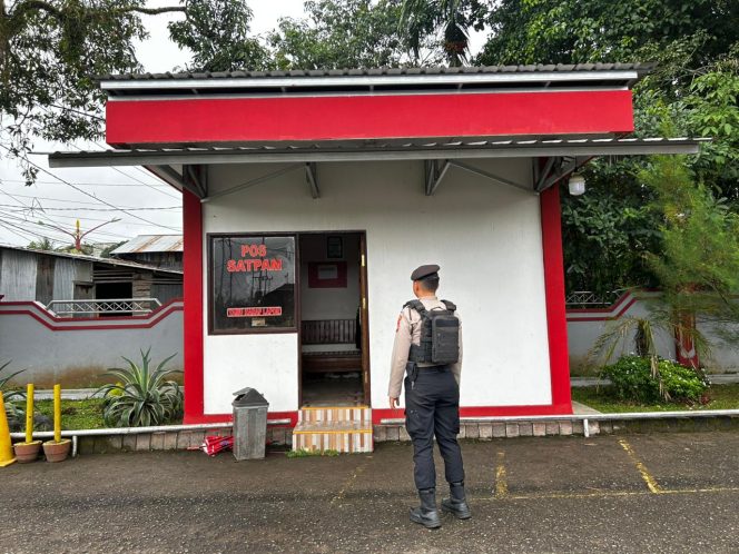
					*Cegah Gangguan Kamtibmas, Personel PAM Obvit Polres Bartim Intensifkan Observasi Area Parkir Bank*