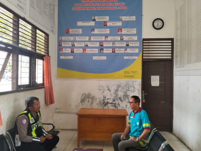 
					*Polantas Menyapa di SMKN 1 Tamiang Layang, Satlantas Bartim Ajak Guru Jadi Pelopor Keselamatan Berlalu Lintas*