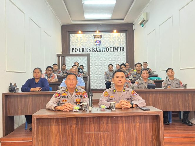 
					**Bangun Mental Spiritual, Polres Barito Timur Gelar Binrohtal untuk Perkuat Keimanan Personel di Tengah Tugas Kepolisian**